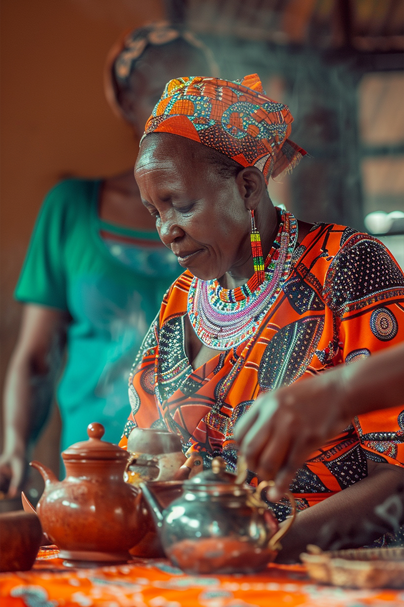 Initiation à la gastronomie sénégalaise lors du premier volet des ateliers culinaires à l’écolodge Lompoul Nature.